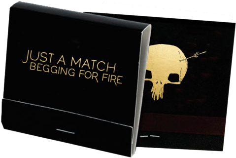 Shakey Graves Begging For Fire 30-strike Matchbooks - Shakey Graves (600x600), Png Download