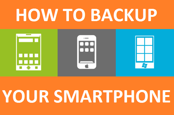 Backing Up Your Smartphone - Graphic Design (568x376), Png Download