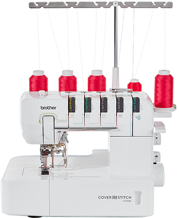 Brother Double-sided Cover Stitch Serger - Brother Cv3440 Single Sided Cover Stitch Machine (426x441), Png Download