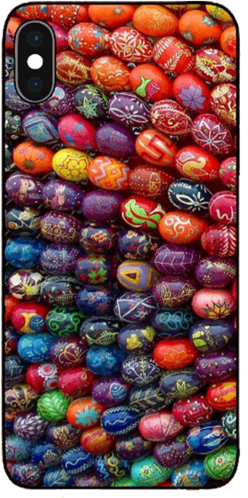 Colorful Bubbles Mobile Cover - Cute Halloween Backgrounds Candy Corn (700x700), Png Download