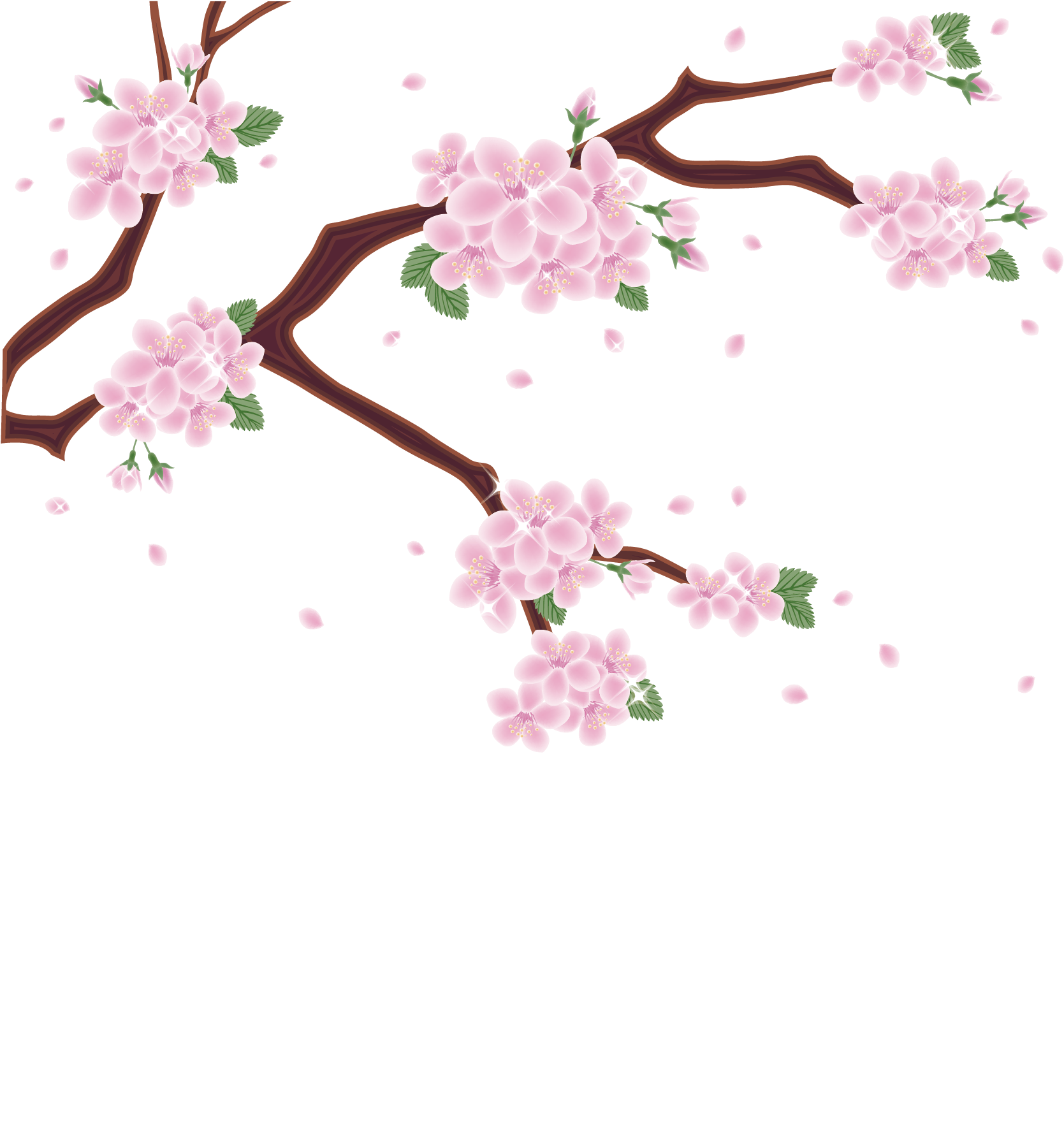 Mount Fuji Cherry Blossom Photography Clip Art - Cherry Blossom (1875x1875), Png Download