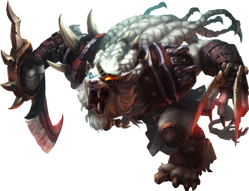 Head Hunter Rengar Png (1215x717), Png Download