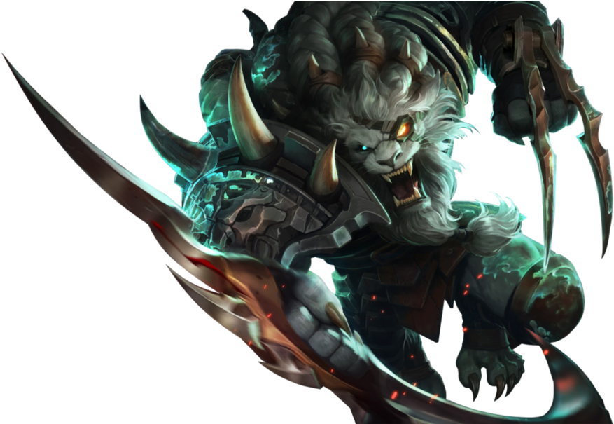 Img - League Of Legends Rengar (1024x604), Png Download