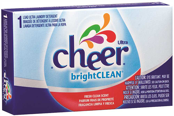 Cheer - Cheer Powder Laundry Detergent (600x599), Png Download