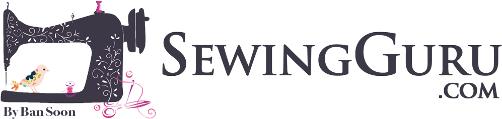 Sewingguru - Maquina De Costura Desenho Vetor (1000x248), Png Download