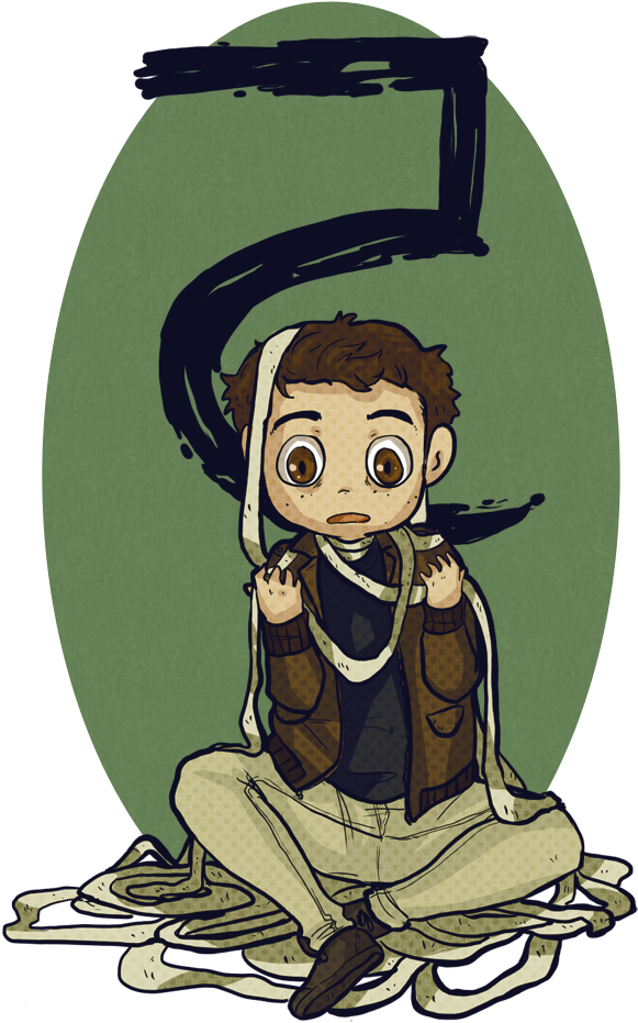 Itself By Bisho-s On Deviantart Teen Wolf Season 3, - Teen Wolf Fanart Nogitsune (641x1000), Png Download