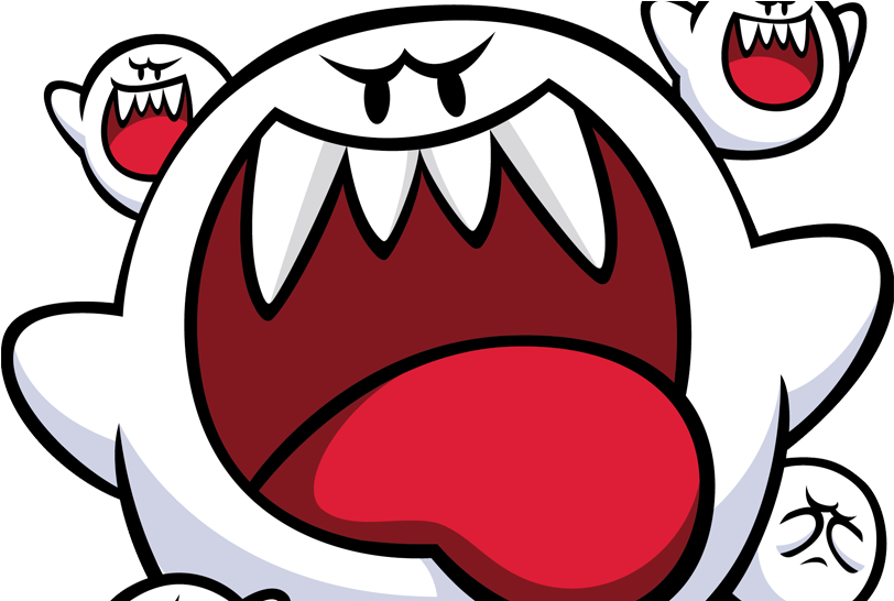 Boo Mario (1280x545), Png Download