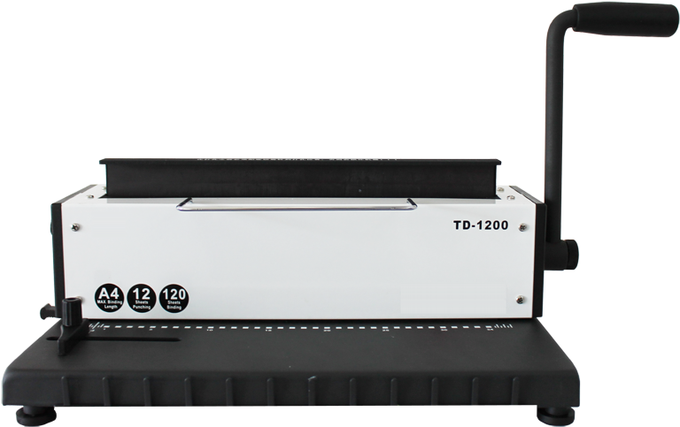 Both Punching And Binding Function - Spiral Binding Machine Png (800x503), Png Download