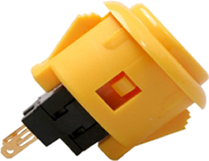 Samwa Video Game Buttons Obsf-24 - Price (392x350), Png Download