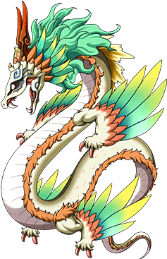 Quetzalcoatl - Unison League Green Monster (380x380), Png Download