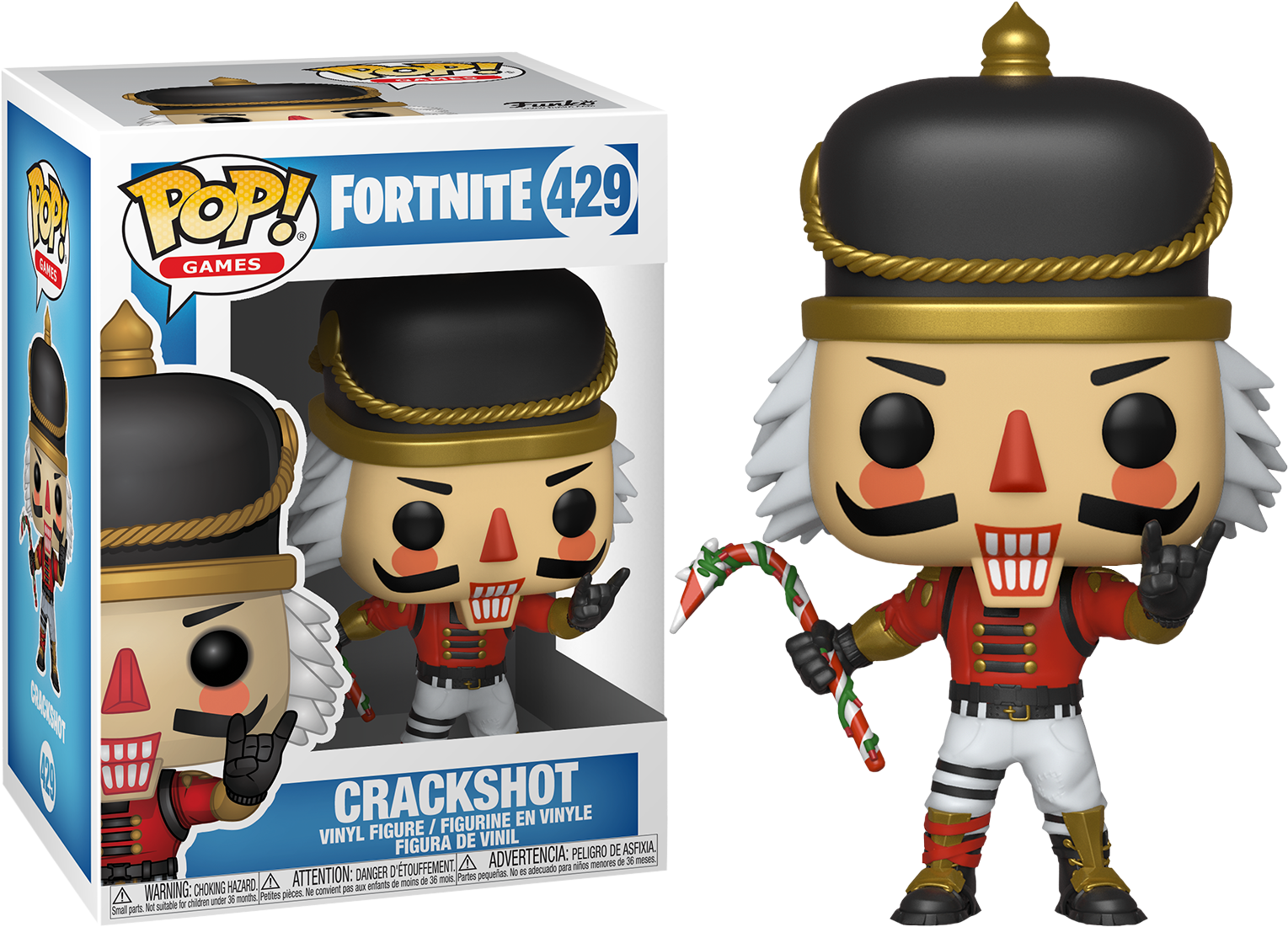 Fortnite Crackshot Funko Pop (1280x941), Png Download