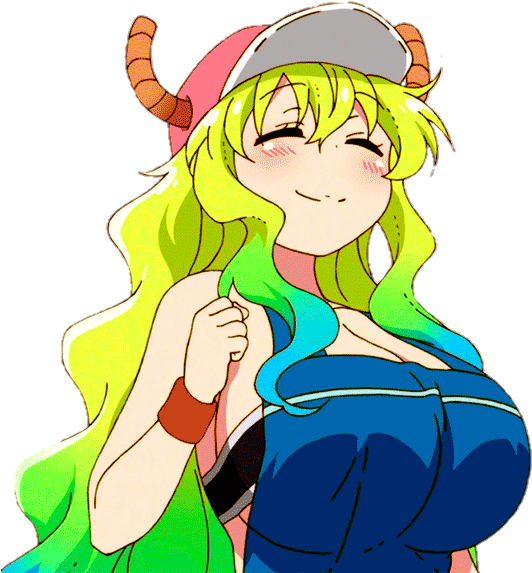 #lucoa #quetzalcoatl #kobayashi-san Chi No Maid Dragon - Kobayashi San Chi No Maid Dragon Lucoa Png (550x577), Png Download