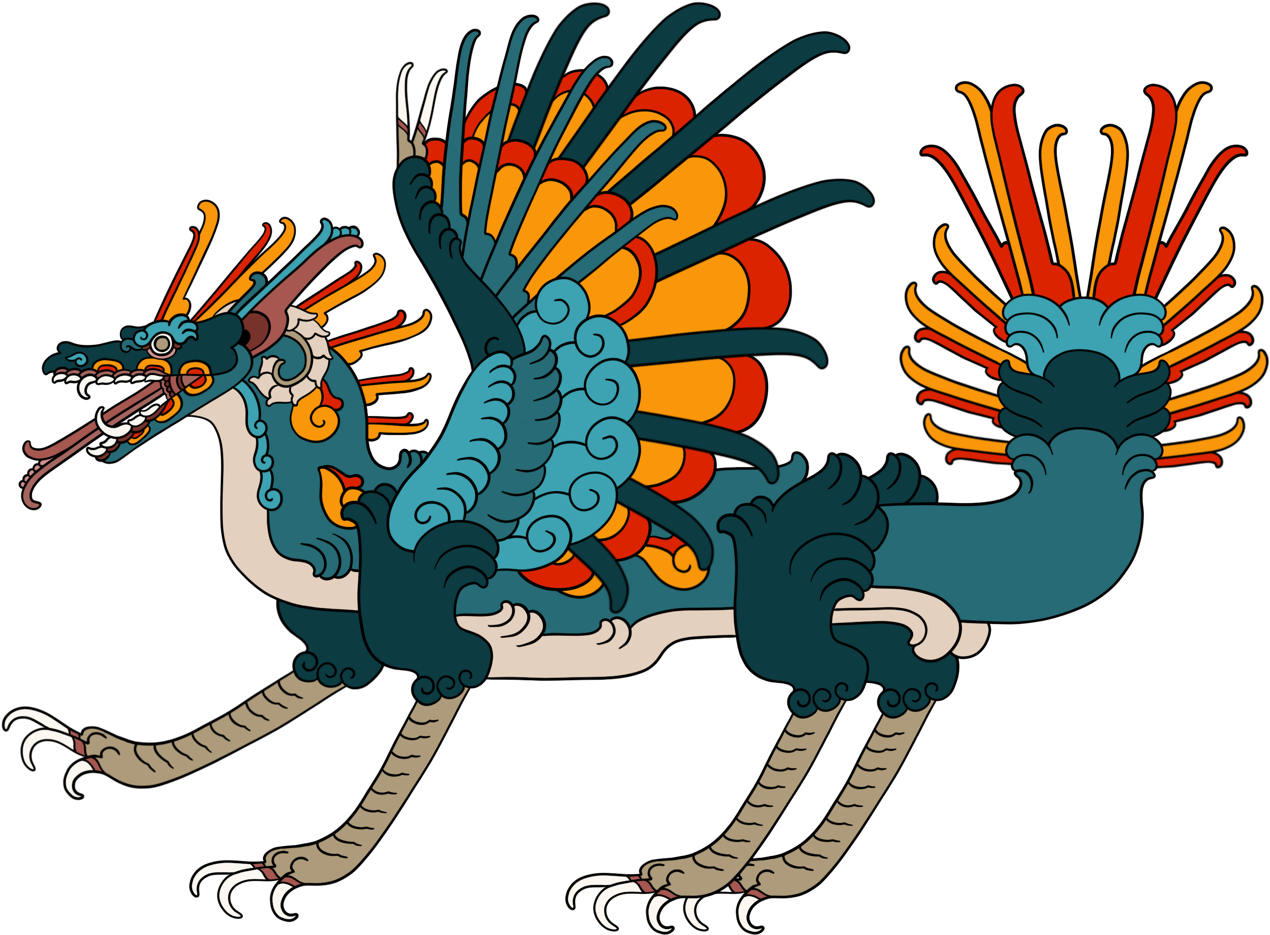 Ichtaca, A Quetzalcoatl/kukulkán Inspired Character, - Quetzalcoatl Kukulkan (1280x959), Png Download