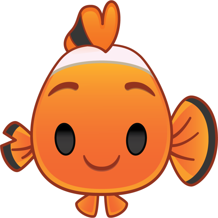 Nemo Disney Emoji Blitz Wiki Fandom Powered By Wikia - Disney Emoji Finding Nemo (844x842), Png Download