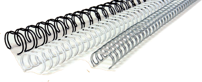 Ring Wire Binding Consumables - Ring Wire Binding (693x282), Png Download