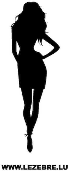 Sexy Woman Silhouette Decal - Ultimate Guide To The Perfect Relationship (800x800), Png Download