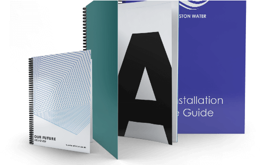 /umbraco Media/5871/wire Bound Booklets - Banner (783x328), Png Download