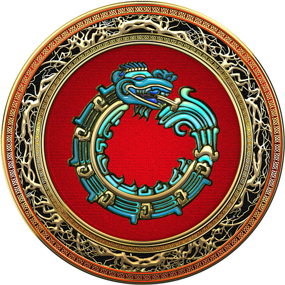 Bleed Area May Not Be Visible - Jade Serpent God Quetzalcoatl (600x600), Png Download