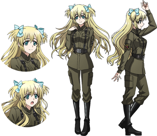 Https - //rei - Animecharactersdatabase - Com/uploads/chars/33496- - Muv Luv Lise Hohenstein (550x480), Png Download
