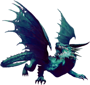 Ddq-wyvern - Dragons Dogma Dragon Png (400x300), Png Download