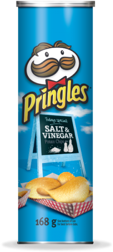 Salt And Vinegar Pringles (500x500), Png Download