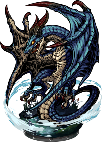 Blue Wyvern Fantasy Love, Fantasy World, Mythical Creatures, - Blood Battalion Warlord Png (357x495), Png Download