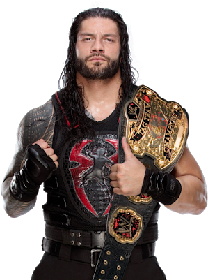 Tag Team Champion - Roman Reigns Universal Championship (317x400), Png Download