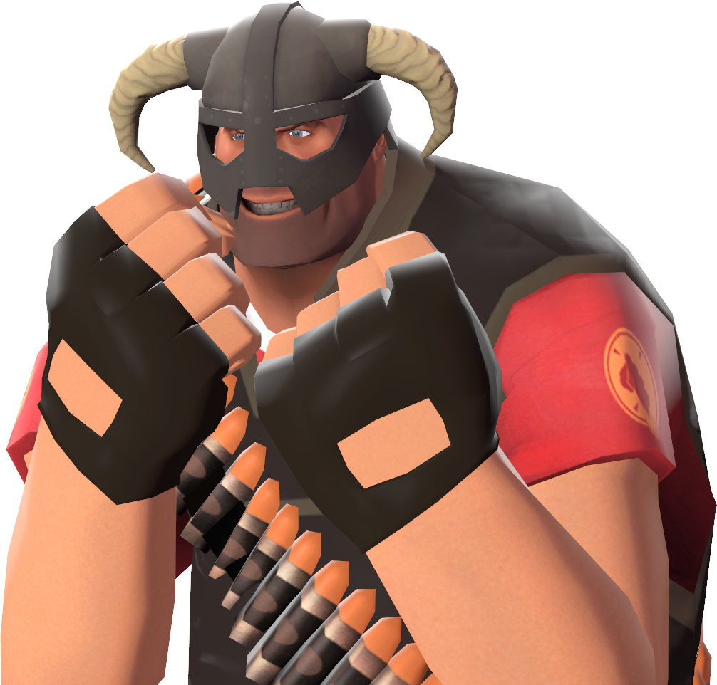 Grind Faal Grotiin Meet The Heavy Translation - Dragonborn Helmet Tf2 (1006x962), Png Download