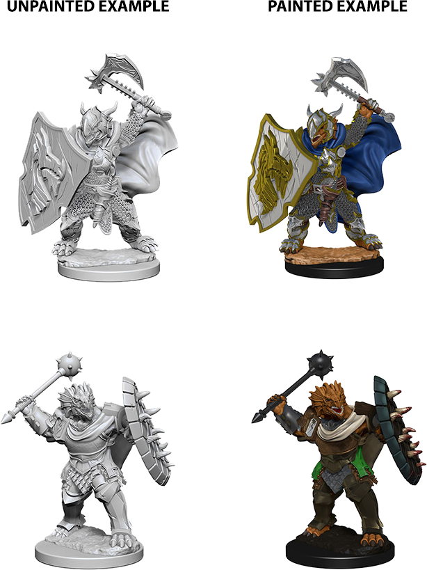 Dungeons & Dragons Nolzur's Marvelous Miniature Dragonborn - Nolzur's Marvelous Miniatures Dragonborn (614x819), Png Download