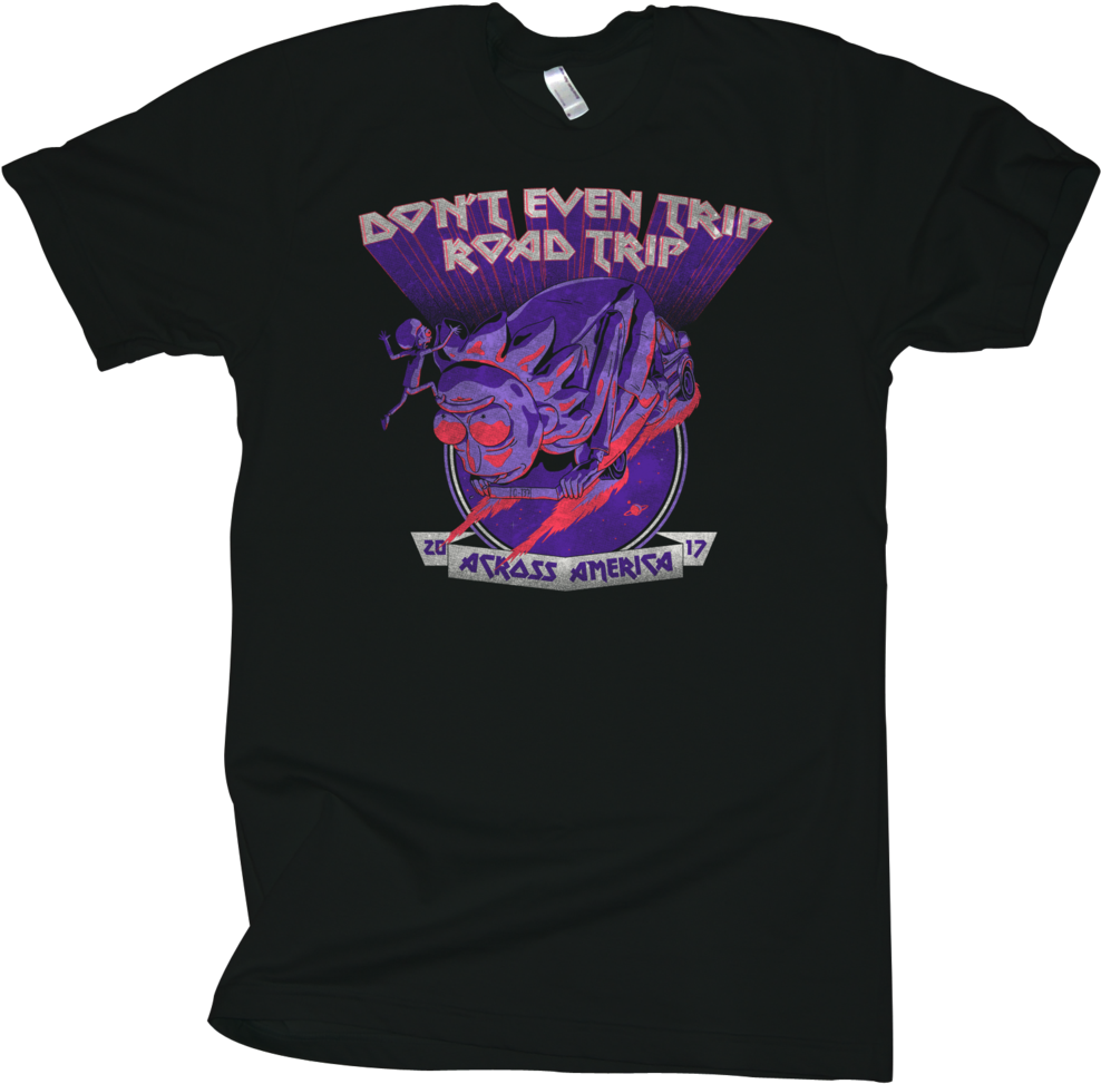 Now, The Only Question That Remains - Rick And Morty Tour Shirt (1024x1000), Png Download