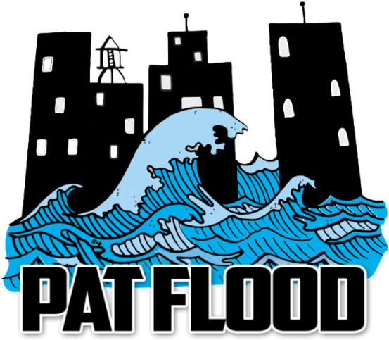 Patflood Blue Waves - Portable Network Graphics (1000x1000), Png Download