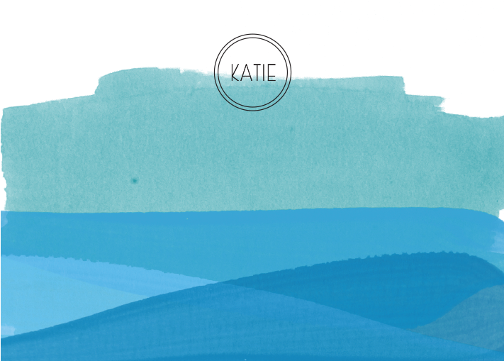 Blue Waves - Style (710x538), Png Download