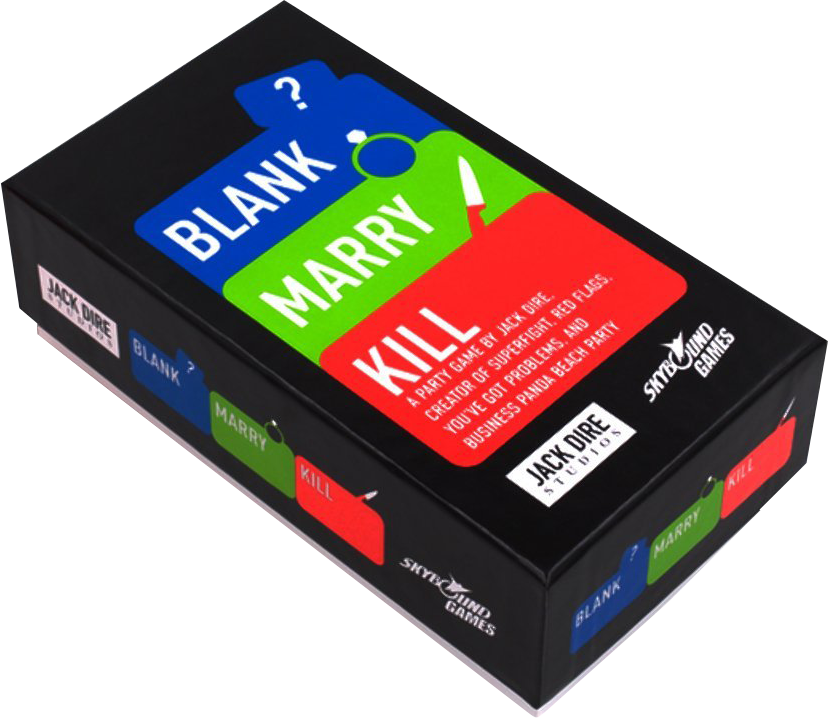 Blank - Blank Marry Kill Board Game (828x718), Png Download