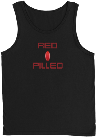 Tank Top - Red Pilled - Hodl (480x480), Png Download