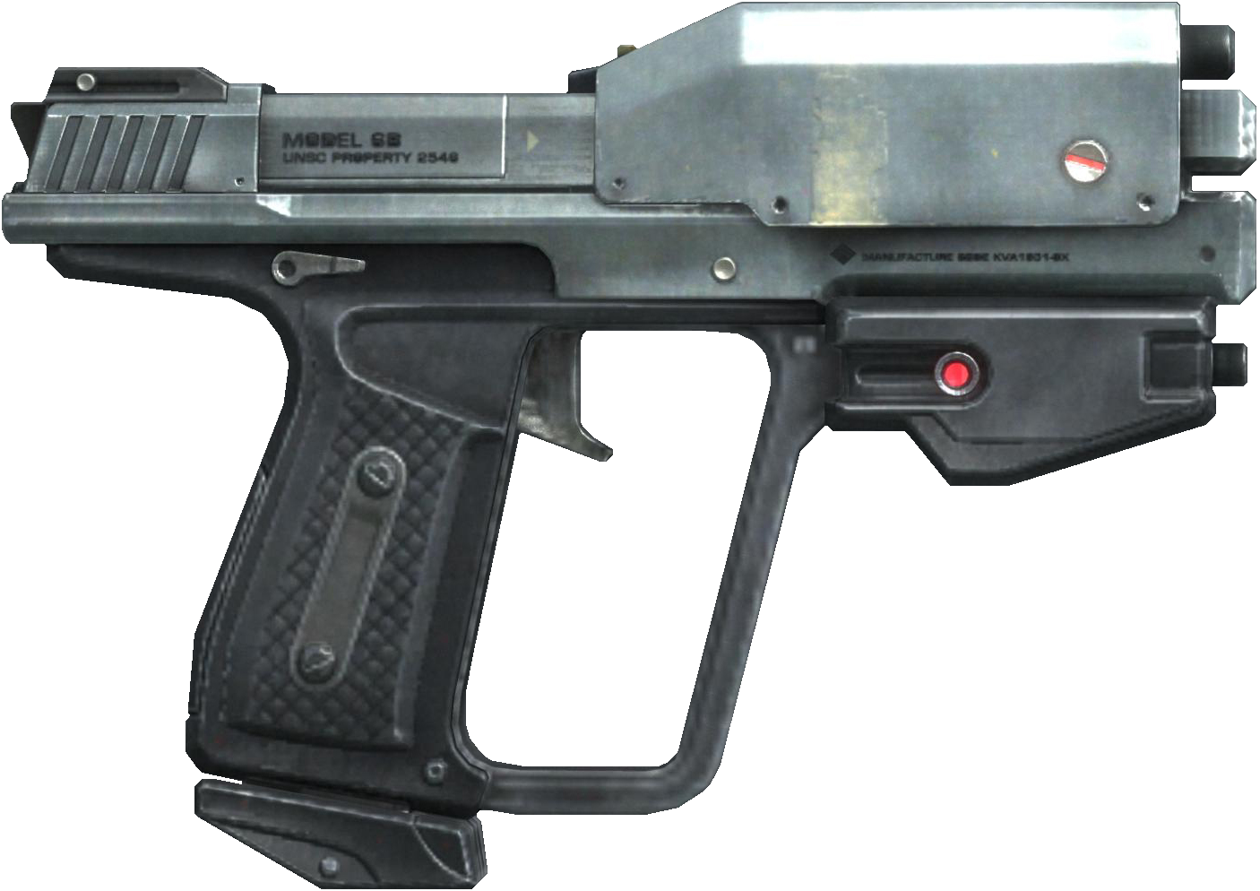 M6g Magnum (ha) - Halo M6b (1406x994), Png Download