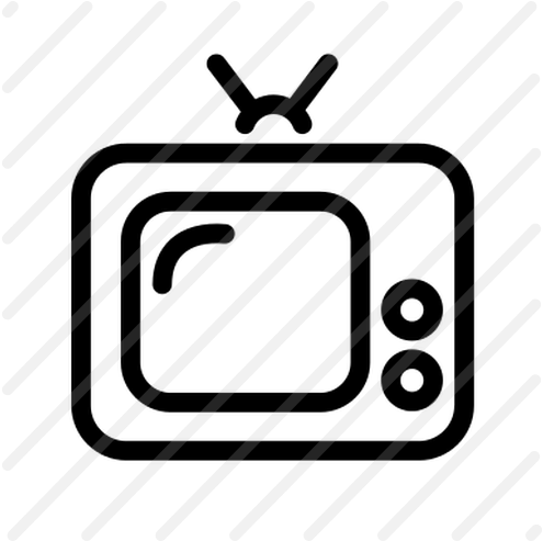 Old Tv Icon - Icon (500x500), Png Download