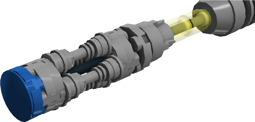 The Ninth Doctor's Sonic Screwdriver - Cannon (1362x642), Png Download