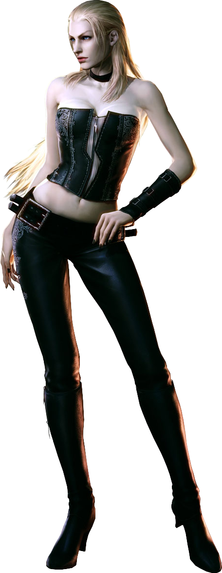 Trish " - Trish Devil May Cry 4 (456x1173), Png Download