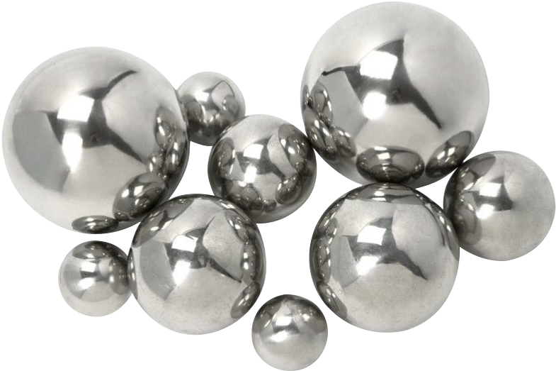 Silver Decorative Balls (798x798), Png Download