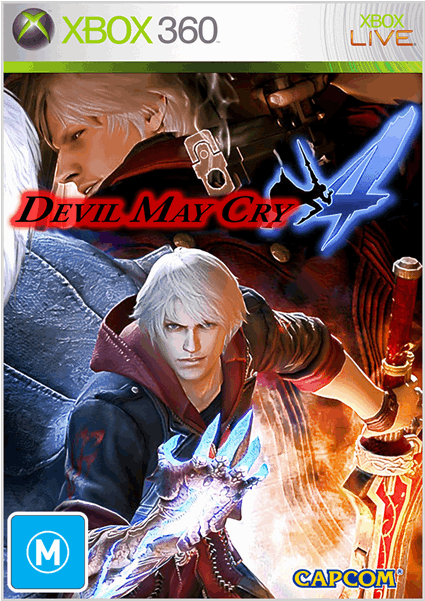 1 Of - Devil May Cry 4 X Box (600x600), Png Download