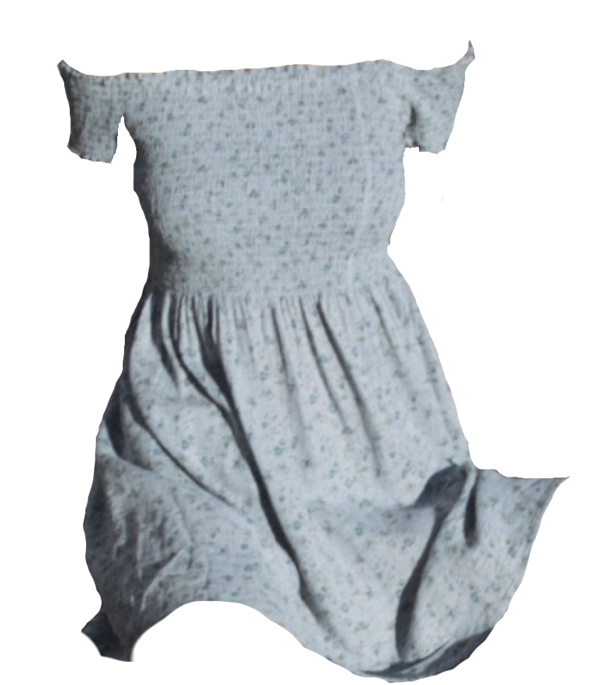 Blue Dress / Polyvore - Dress Png Polyvore (909x1024), Png Download
