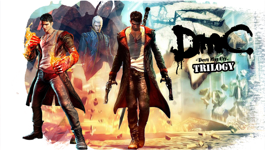 Playstation 3 Devil May Cry (900x544), Png Download