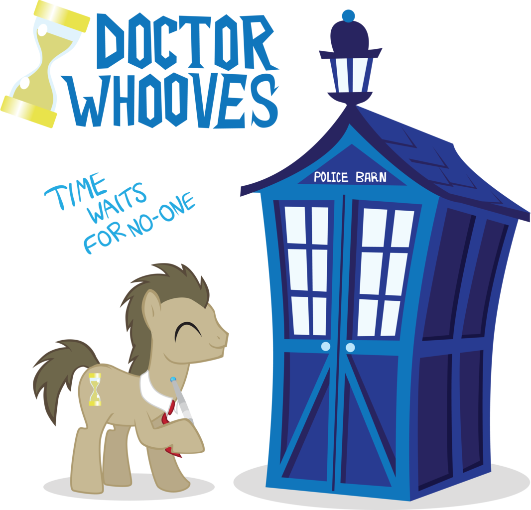 Trotsworth, Crossover, Doctor Who, Doctor Whooves, - My Little Pony: Friendship Is Magic (1066x1024), Png Download