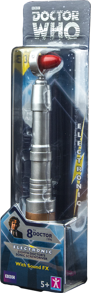 8th Doctor's Sonic Screwdriver - Character Group Doctor Who - 8th Doctor's Sonic Screwdriver (313x1000), Png Download