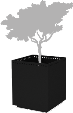 Lineafiore Light - Street Furniture (550x460), Png Download