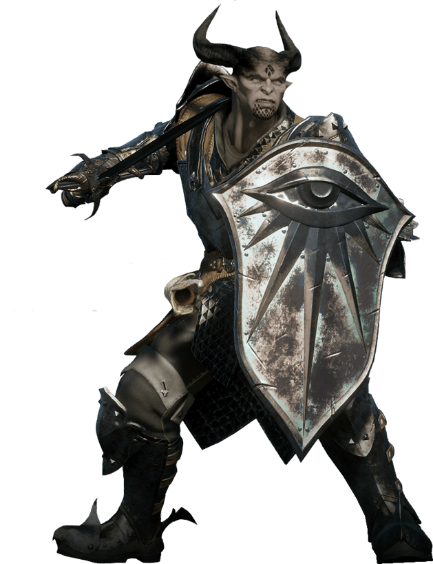 Dwarf Dragon Age Origin (629x819), Png Download