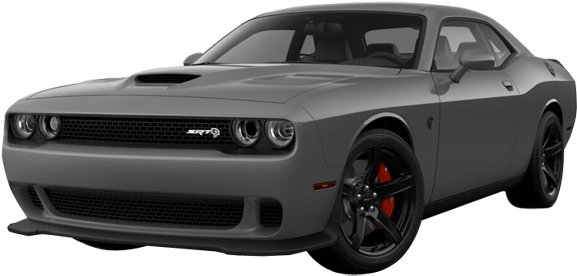 2018 Dodge Challenger Srt Hellcat - Dodge Challenger (750x350), Png Download