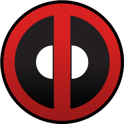 Deadpool Logo Icon Deadpool, Logo Design, Superhero, - Icono Deadpool (410x410), Png Download