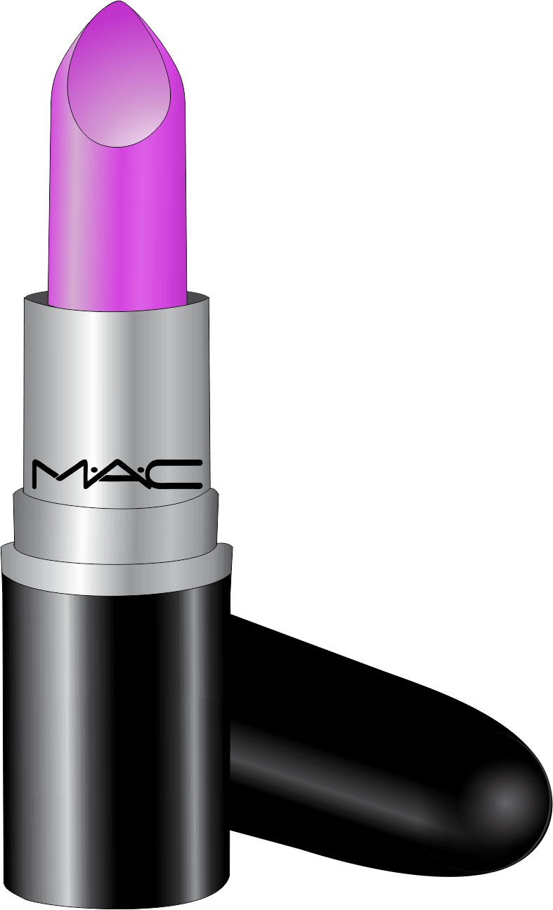 Collection Of Free Lipstick Drawing Makeup On Ubisafe - Mac Cosmetics (787x1295), Png Download