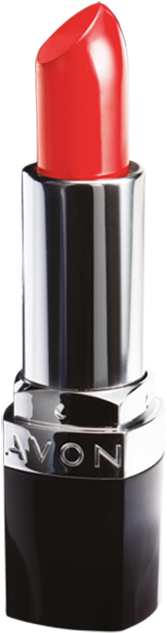 Ultra Color Lipstick Ignite - Avon Ripe Papaya Lipstick (550x672), Png Download